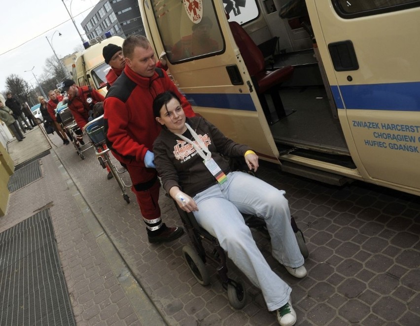 Ćwiczenia służb medycznych przed Euro 2012 w PCT w Gdańsku [ZDJĘCIA]