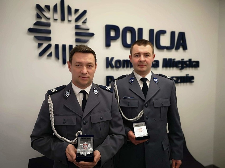 Nagrodzeni policjanci z Leszna