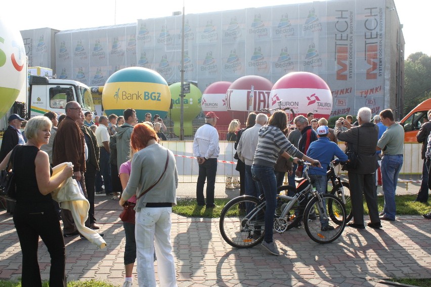 Kawa czy herbata w Będzinie z okazji Tour de Pologne [ZDJĘCIA]