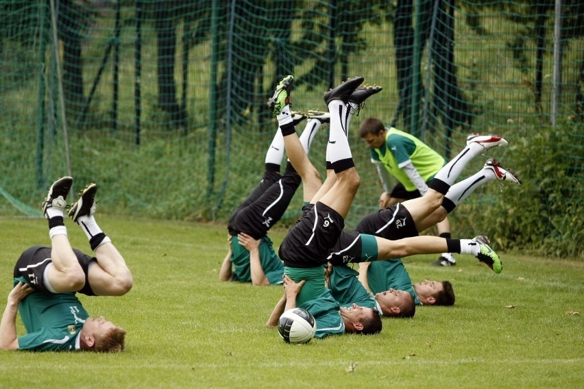 Piłka nożna: Pierwszy trening Śląsk Wrocław (ZDJĘCIA, FILM)