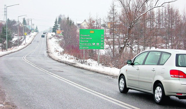 Z drogi na Konieczną korzystają głównie mieszkańcy podtarnowskich gmin, ale też osoby kierujące się tędy na Słowację