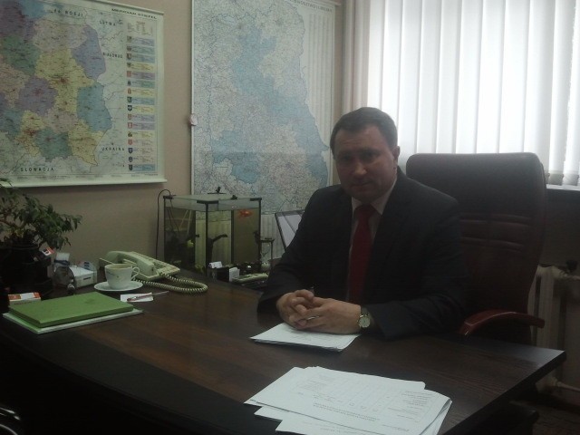 Dr Marek Kos, dyrektor Samodzielnego Publicznego Zakładu Opieki Zdrowotnej w Kraśniku.