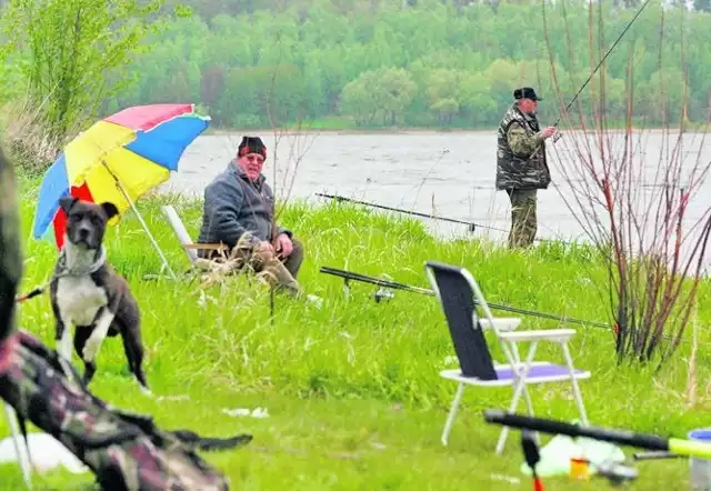 Obecnie zbiornik Słup służy tylko wędkarzom