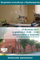 PWSZ Gniezno: sobota z fizjoterapią