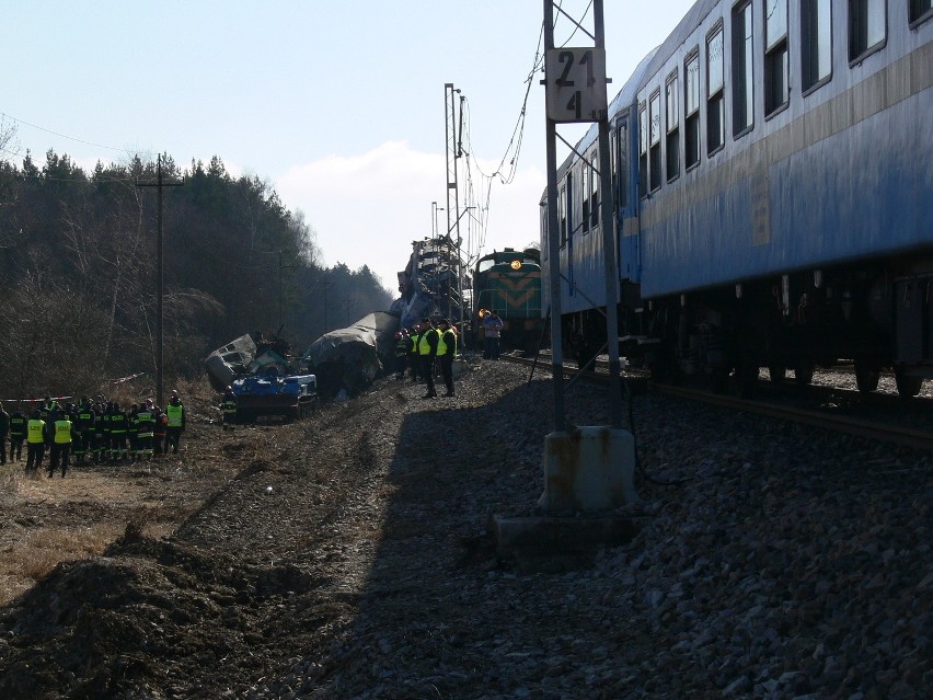 Katastrofa kolejowa Szczekociny: Zarzuty dla kolejnych osób