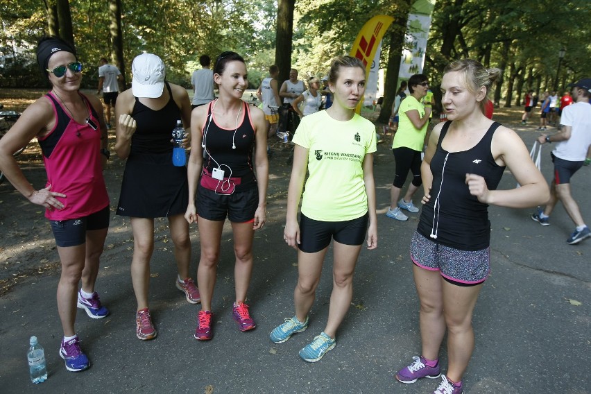 Parkrun Łódź. Bieg w parku Poniatowskiego - 8 sierpnia 2015