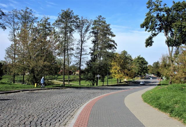 Ulica Królowej Jadwigi w Zamościu. Obok powstanie projekt ogólnomiejski