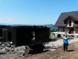 Pożar w Piaskach-Drużkowie strawił majątek całego życia