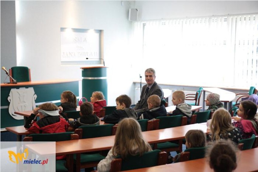 Dzieci odwiedziły magistrat w Mielcu