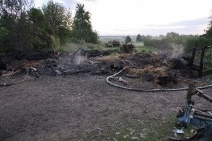 Chrząchówek: W pożarze stodoły zginął 57-letni właściciel...