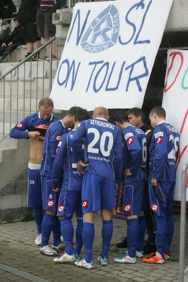 Sparing: Ruch Chorzów pokonał Polonię Bytom 4:0 [ZDJĘCIA]