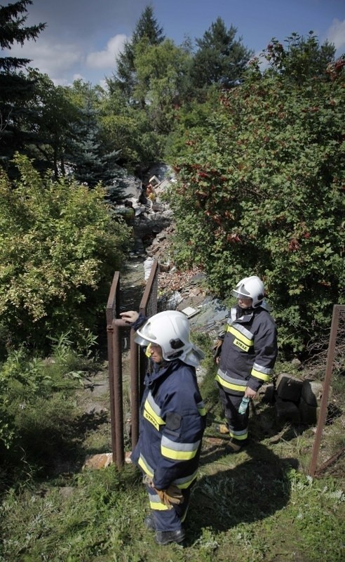 Wybuch w Suchym Lesie zniszczył kompletnie jeden dom i...