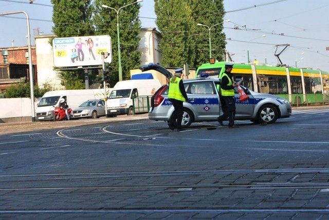 Potrącenie na ul. Hetmańskiej.