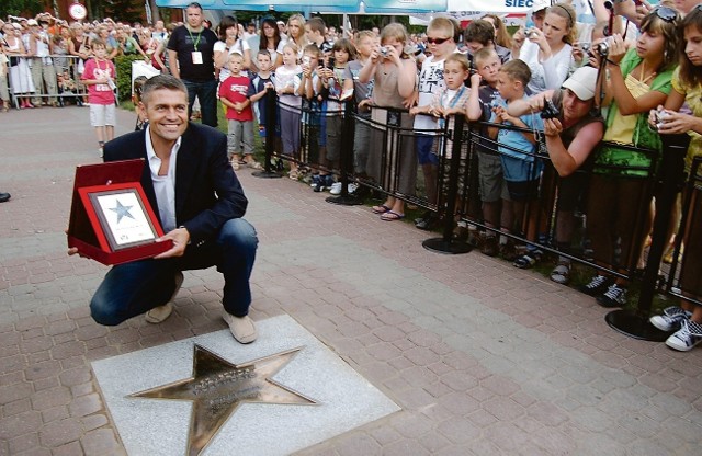 Swojej gwiazdy we Władysławowie doczekał się m.in. Krzysztof Hołowczyc