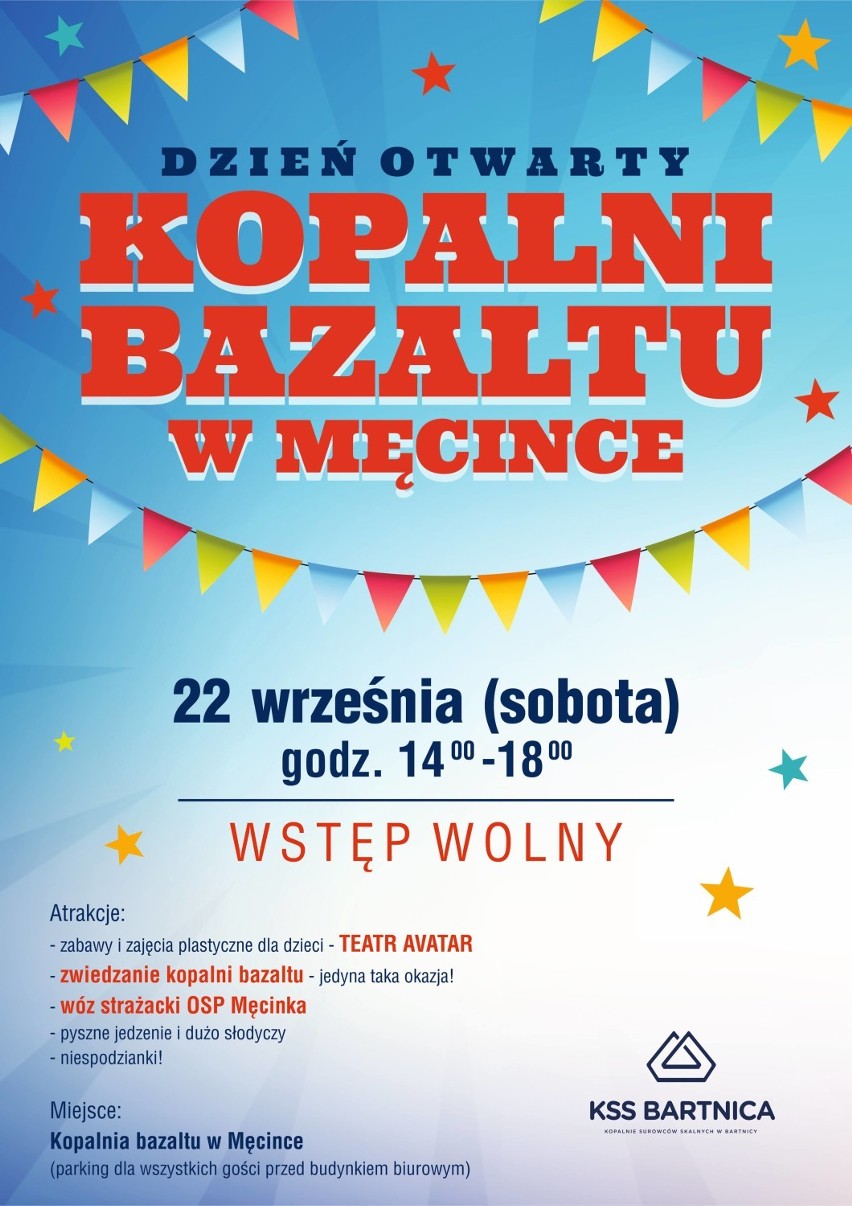 Dzień otwarty w Kopalni Bazaltu w Męcince już w sobotę