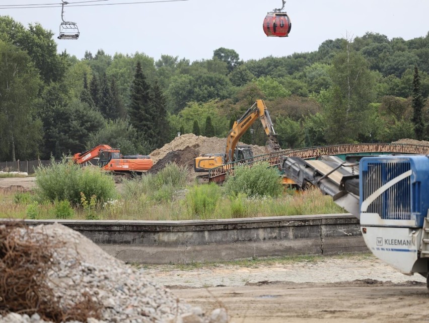 Jak informuje Park Śląski prace postępują zgodnie z...