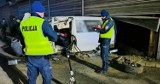 Wypadek na DTŚ w Chorzowie. Bus uderzył w bariery ochronne. Są ranni