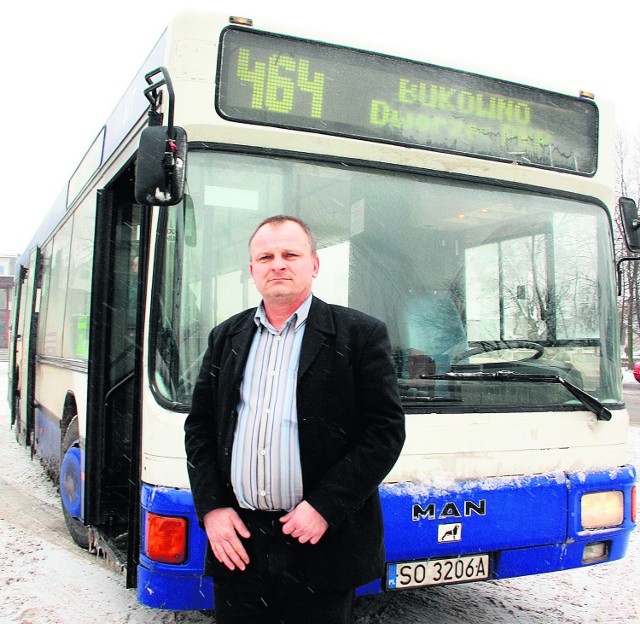 Sławomir Maciąg, kierowca autobusu "464", przyznaje, że sobotni kurs nie jest bezpieczny