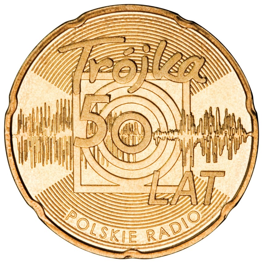 Okolicznościowa moneta z Radiową Trójką