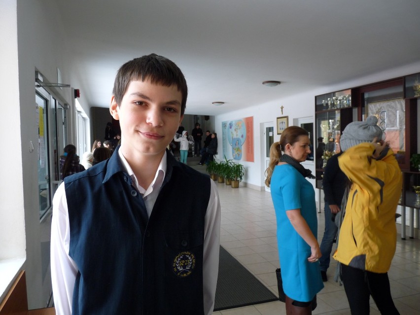 Daniel Tatara, uczeń SP nr 23 w Lublinie