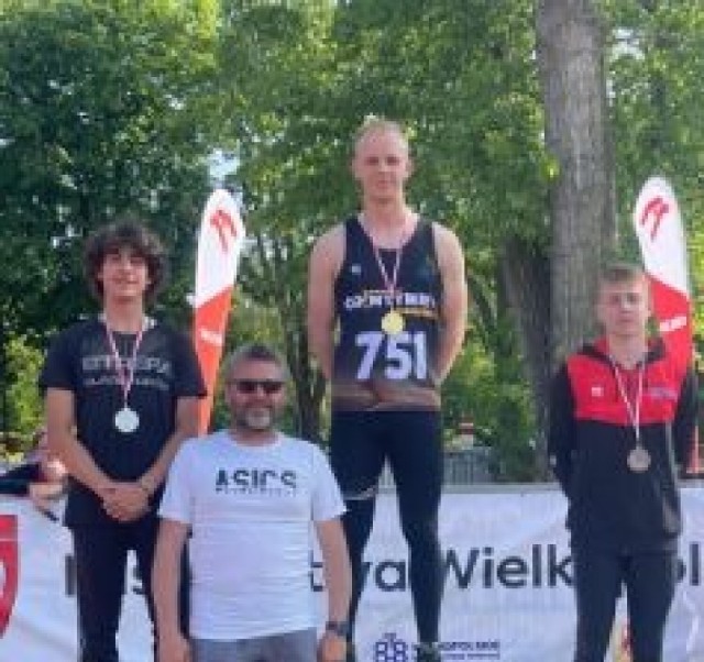 Bartosz Krawiec na najwyższym podium