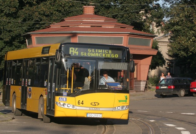 Autobus A4 latem zastąpił tramwaj w Gliwicach