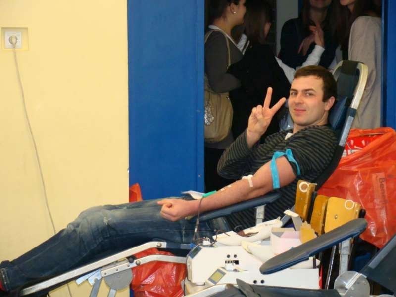 Oddawanie krwi z ZST w Pleszewie