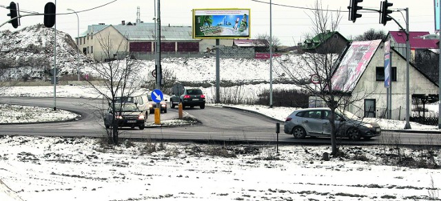 Koniec wuzetki, skrzyżowanie z ul. Kartuską. Za trzy lata Trasa W-Z będzie o ponad 2 km dłuższa.