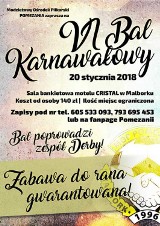 Zarząd Pomezanii Malbork zaprasza na bal karnawałowy. Są jeszcze wolne miejsca