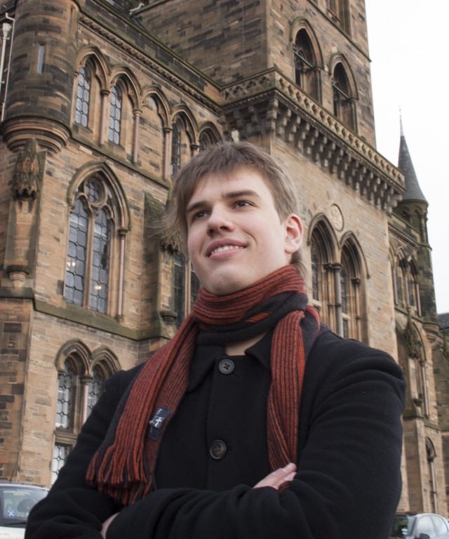 Kacper Trela przyznaje, że na studiach w Szkocji ma więcej wolnego niż jego koledzy na polskich uczelniach