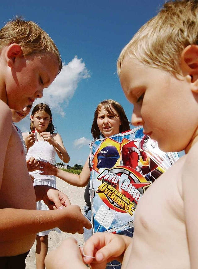 Dzieci będą kręciły film na plaży jeszcze do czwartku