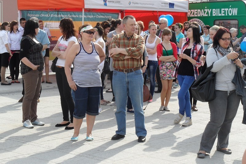 Dziś urodziny Unii Europejskiej. Świętowano je na Placu Biegańskiego w Częstochowie [FOTO]