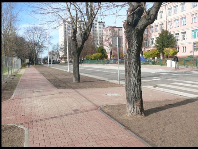 Odbudowany odcinek ulicy Polnej w Ostrowcu.