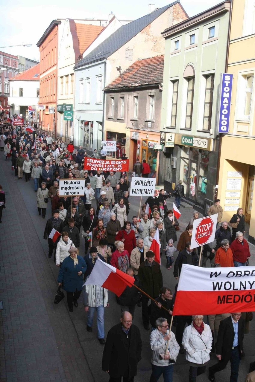 Manifestacja w Rybniku