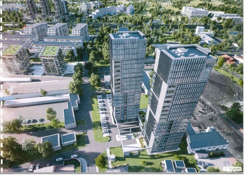 Tego jeszcze w Kielcach nie było! Powstaną dwie 20-piętrowe wieże z mieszkaniami? Zobacz wizualizacje