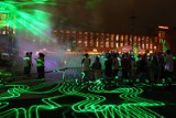 Gorąca i taneczna sobota przy laserach w Manufakturze [zdjęcia]