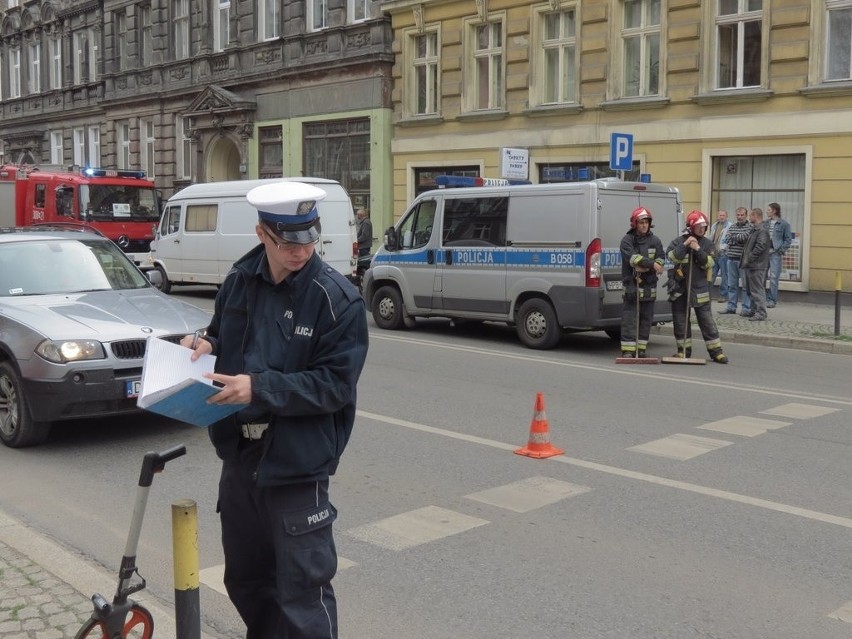 Wrocław: Zderzenie na Bolesława Chrobrego. Są ranni (ZDJĘCIA)