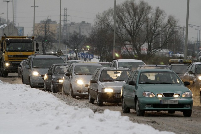 We wtorek po południu, z każdą godziną jeździło się po łodzi coraz trudniej.