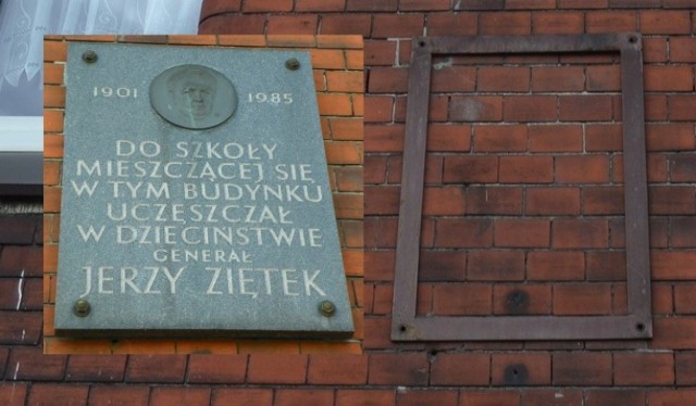 Po tablicy upamiętniającej Jerzgo Ziętka pozostało tylko puste miejsce na ścianie szkoły

Zobacz kolejne zdjęcia. Przesuwaj zdjęcia w prawo - naciśnij strzałkę lub przycisk NASTĘPNE