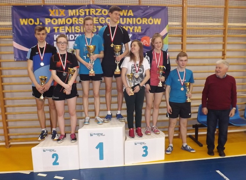 Trzy medale tenisistek stołowych z Luzina w Kwidzynie