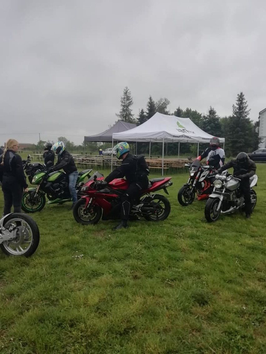 Deszcz nie wystraszył motocyklistów. Pielgrzymowali do św. Floriana
