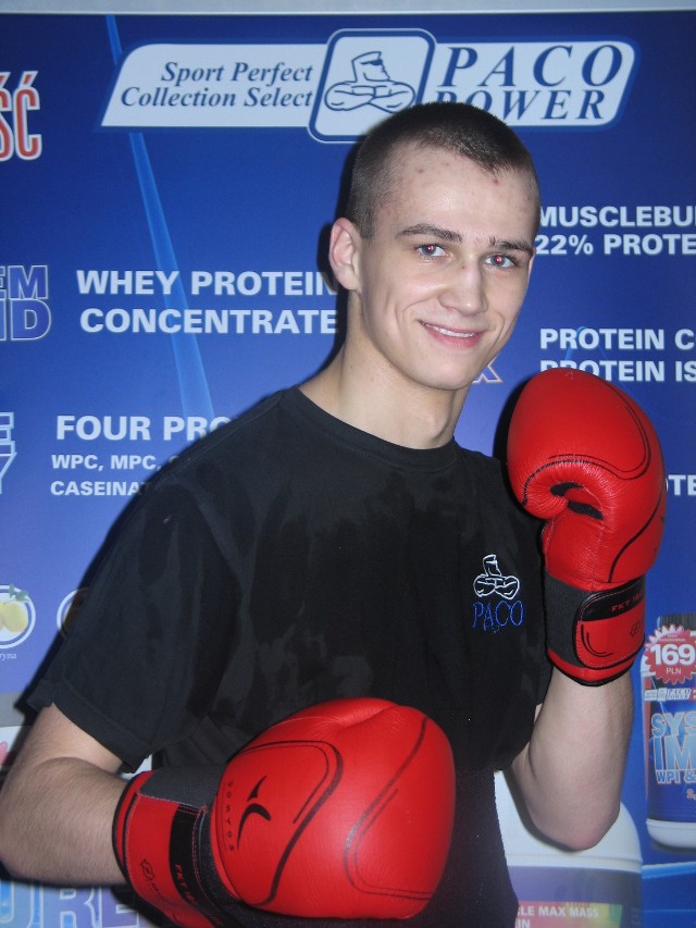 Wojciech Dworak z Paco Lublin powalczy w sobotę o złoty medal MP juniorów w kategorii 69 kg
