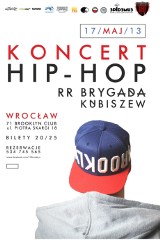 Piątek: Koncert hip-hop w 71 Brooklyn Club: zagrają RR Brygada, Rafii i RY23, Kwiat i OzM