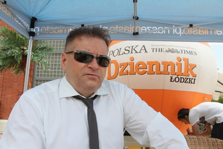 Krzysztof Rutkowski był gościem letniej redakcji "Dziennika...