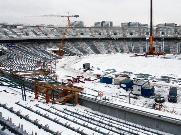 Budowa stadionu ma się zakończyć w III kwartale 2011 roku