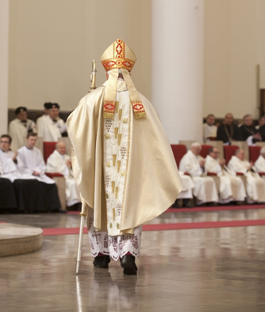 Pożegnanie abpa Damiana Zimonia w katowickiej archikatedrze [ZDJĘCIA]