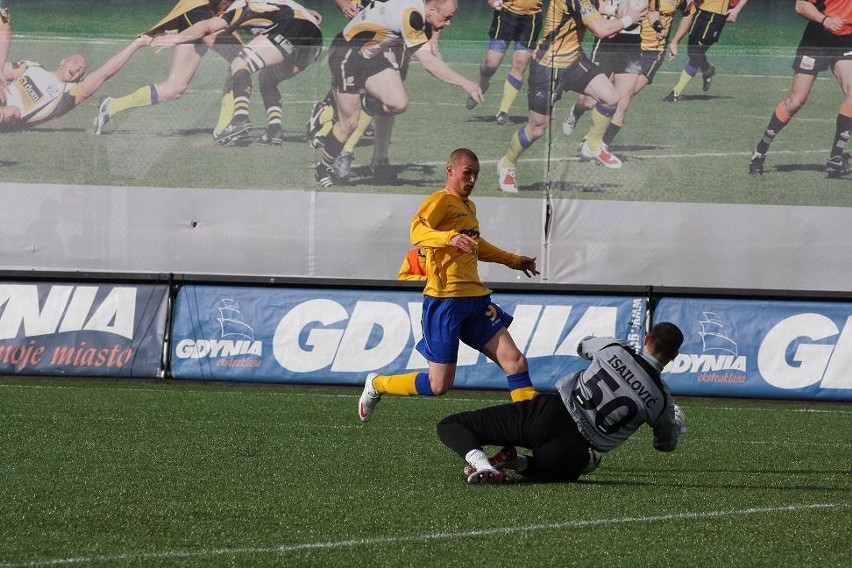 Arka Gdynia - Zagłębie Lubin 0:2 (0:1)