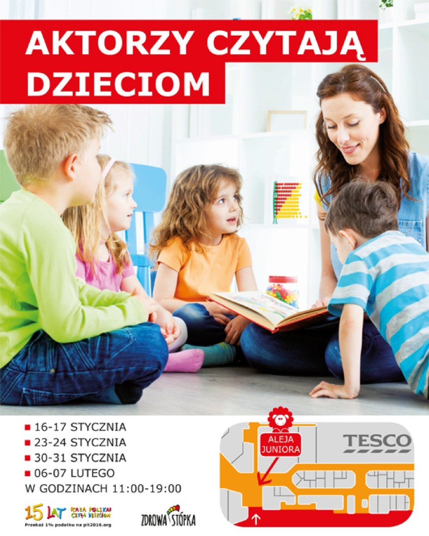 „Cała Polska czyta dzieciom w Alei Bielany” 
23-24 i 30-31...