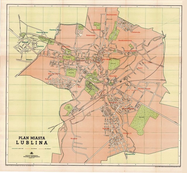 Plan Lublina z 1957 roku