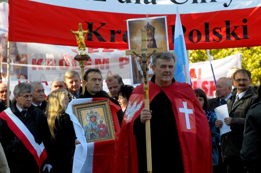 Marsz dla Jezusa Króla Polski w Lublinie (WIDEO, ZDJĘCIA)